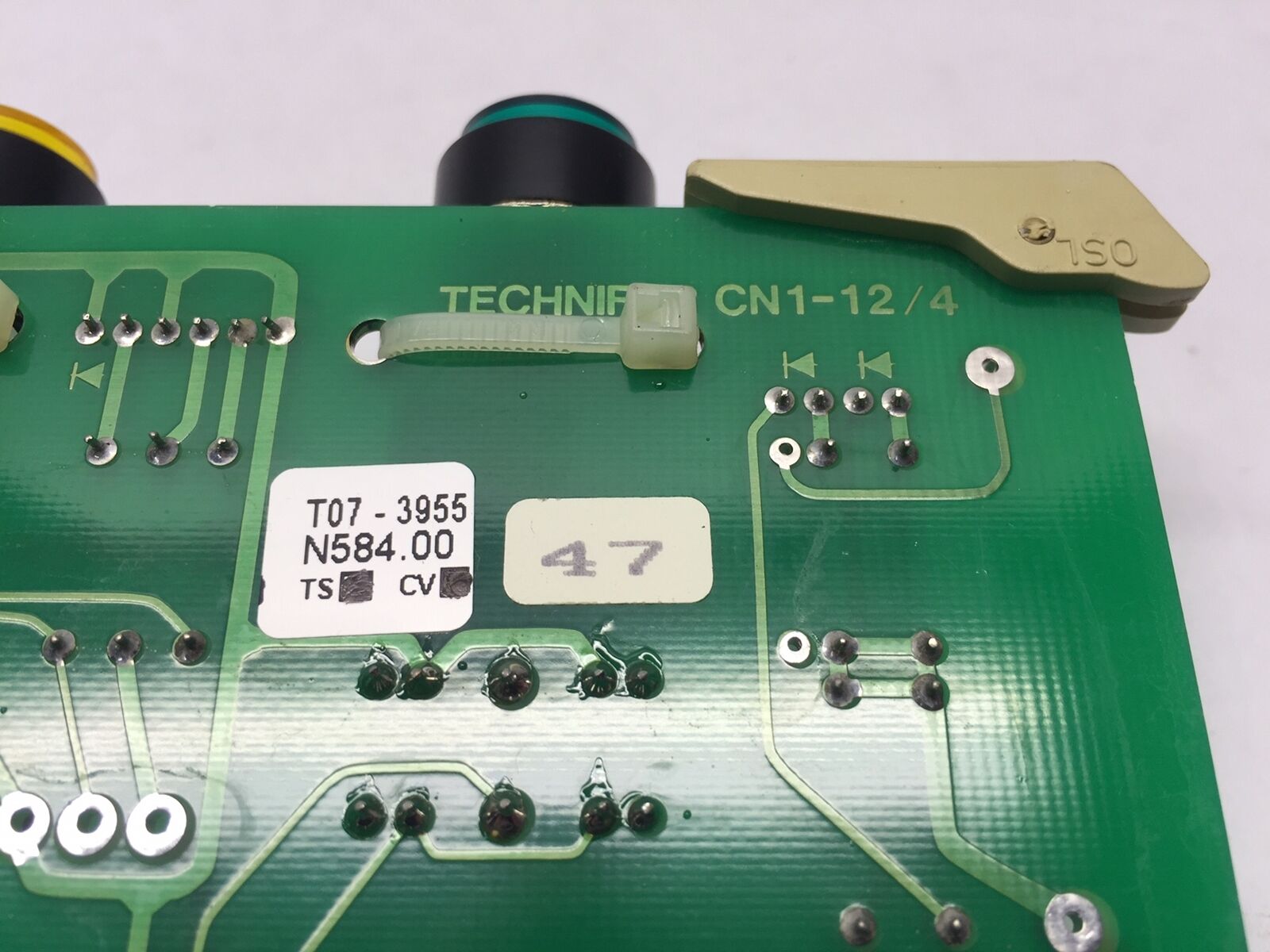 Technifor CN1-12/4 Control PCB Board T07-3955 N584.00 TS CV