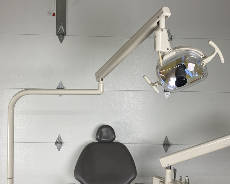 A-Dec 1221 Dental Chair w/ A-Dec 6300 Dental Light
