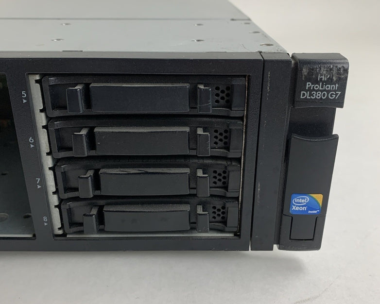 HP ProLiant DL380 Gen 7 Server 1x Intel Xeon E5620 2.4GHz 72GB RAM No HDD/OS