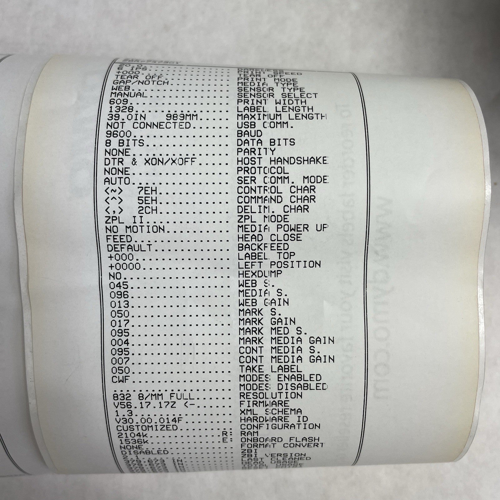 Zebra GX420t USB Thermal Transfer Label Printer For Parts