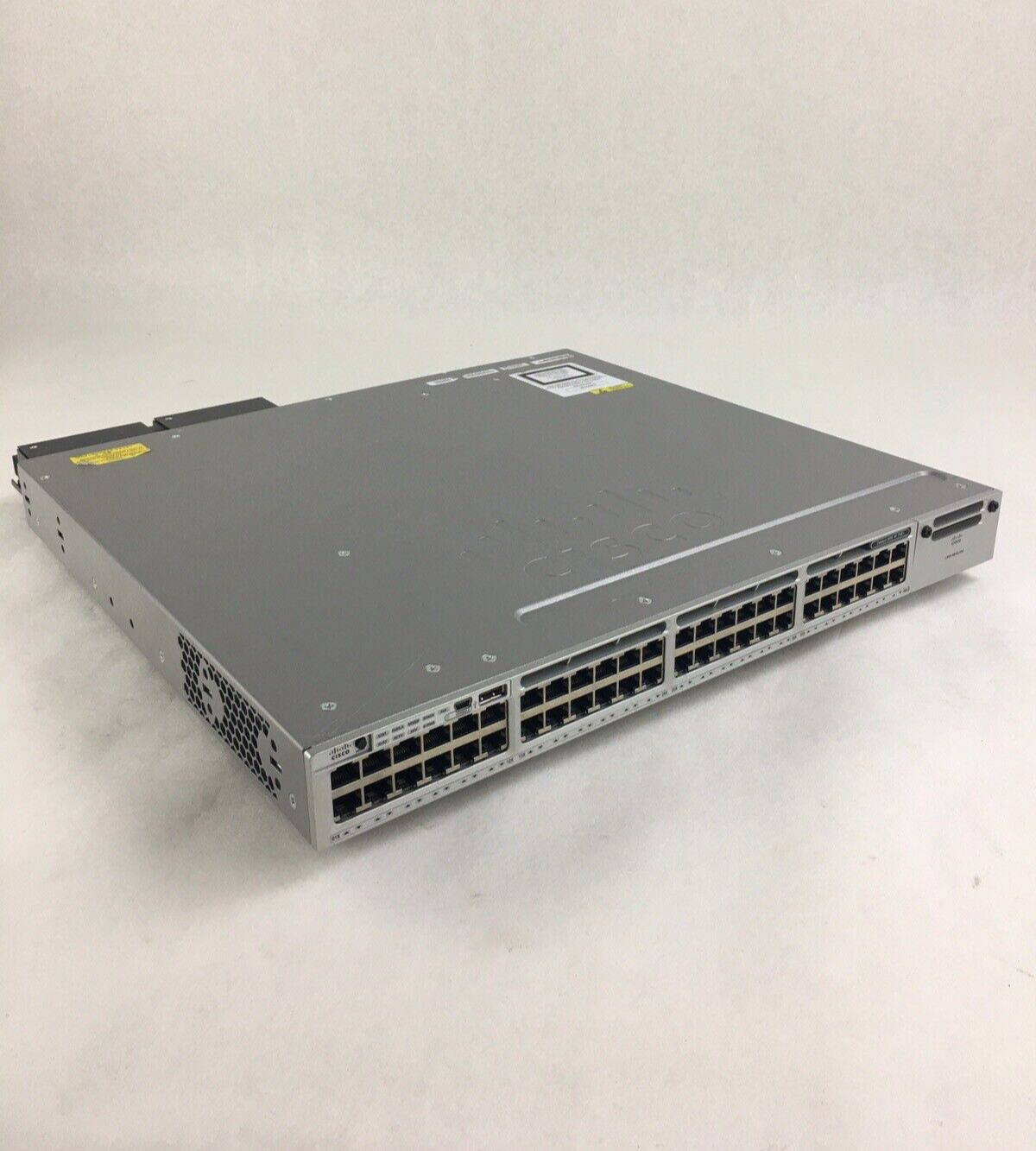 Cisco WS-C3850-48P-L 48-Port Gigabit Network Switch Tested and Reset
