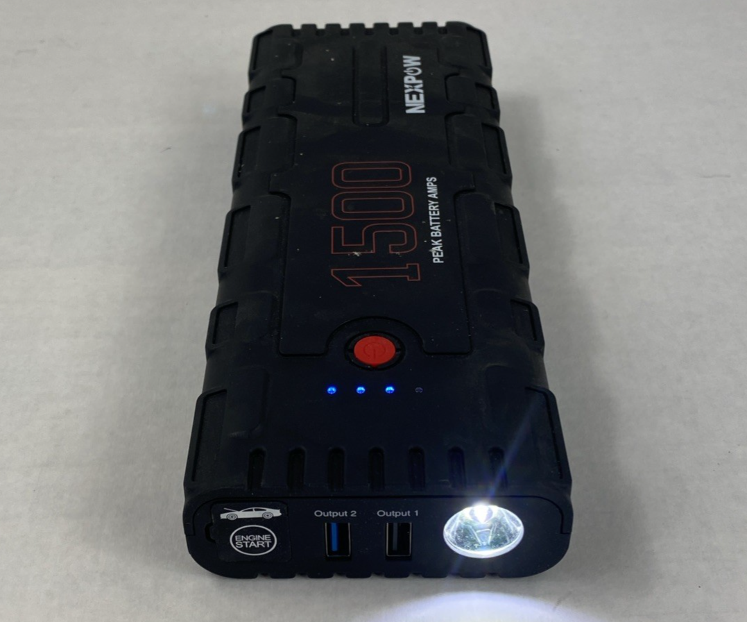 NexPow G17 1500 Jump Starter and Power Bank Power Tested