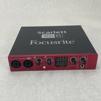 Focusrite Scarlett 18i6 USB Audio Interface Gain For Parts or Repair