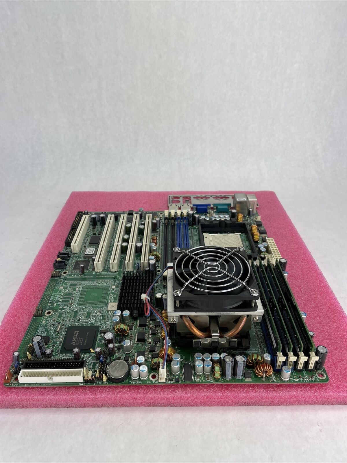 TYAN Thunder S2882-D Pro Motherboard AMD Opteron 285 2.6GHz 1GB RAM w/ Shield
