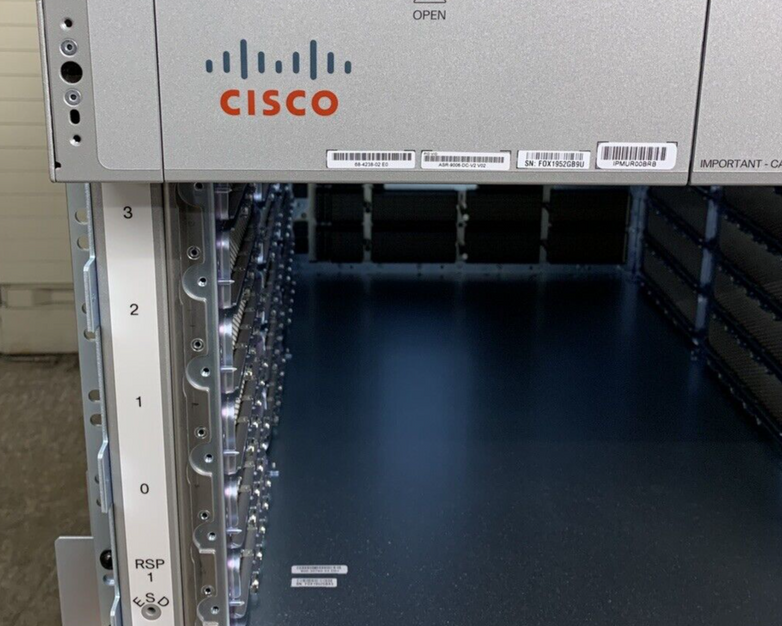 Cisco ASR9006-DC-V2 Router Blank Chassis Only Box Opened Missing Accessory Kit