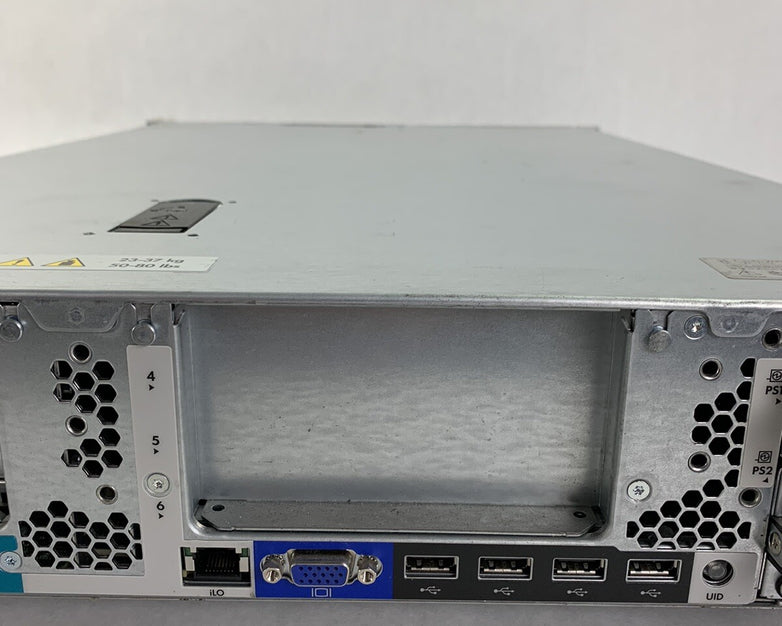 HP ProLiant DL 380p Gen8 2x Xeon E5-2620 2.0 GHz 96 GB RAM No HDD No OS