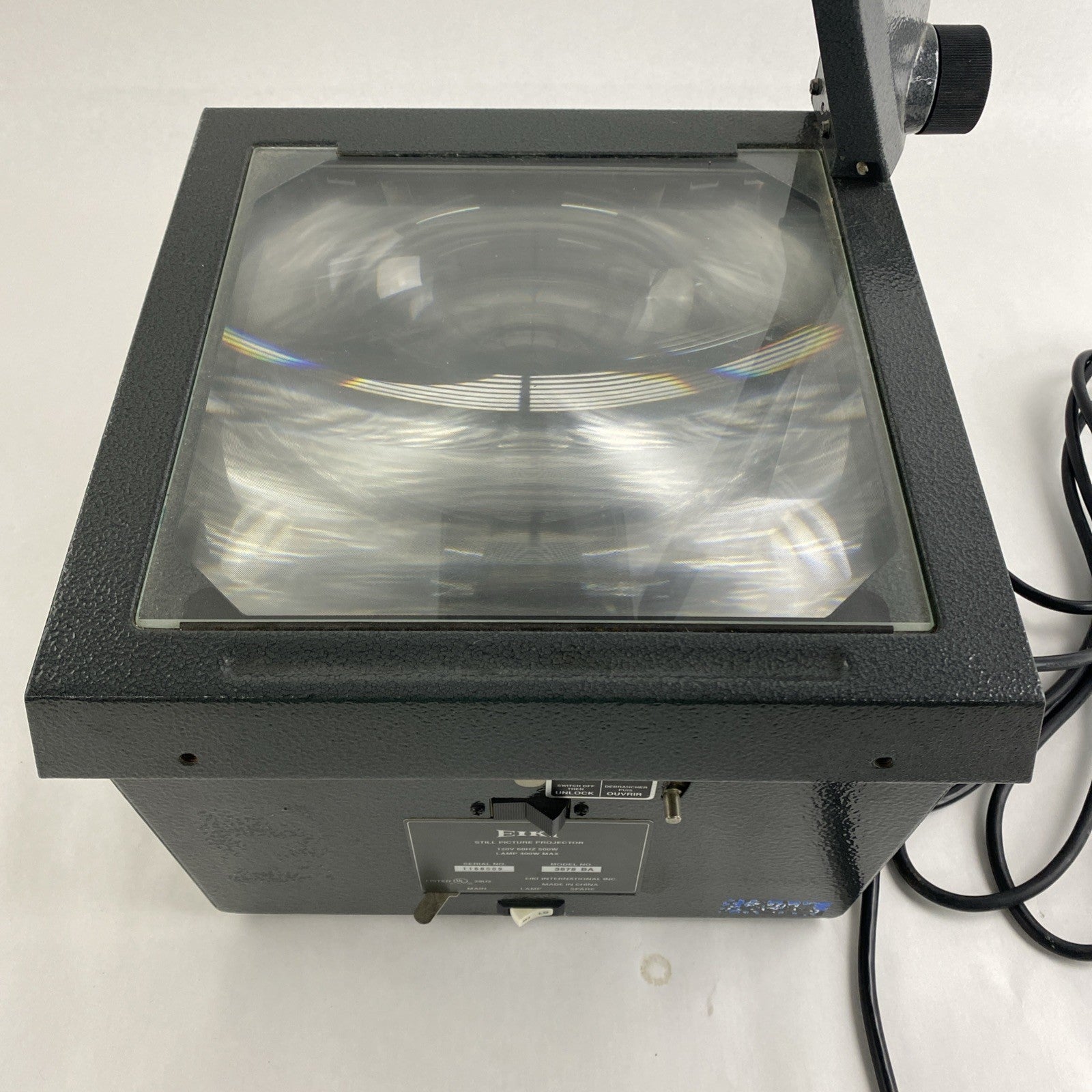 Eiki 3860A Still Picture Projector Power Tested2
