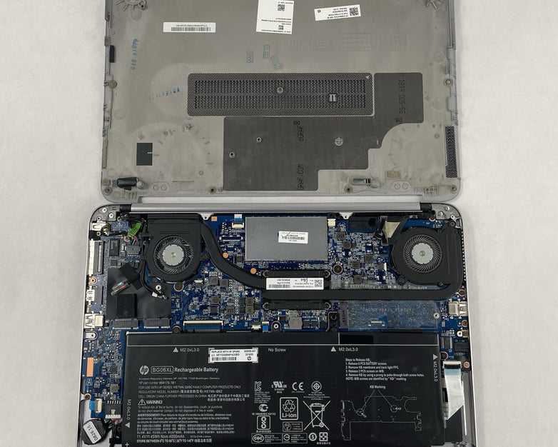 HP EliteBook Folio 1040 G3 14" i5-6200U 2.30 GHz 8 GB RAM No SSD/OS/AC/Wireless