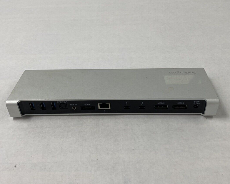 Startech TB2DOCK4K2DP Docking Station For Parts or Repair