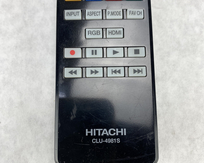 Hitachi CLU-4981S Original OEM Multipurpose Remote Control