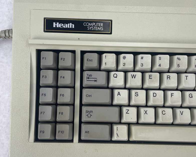 Heath Zenith Data Systems Z-150 Keyboard Green Alps Untested