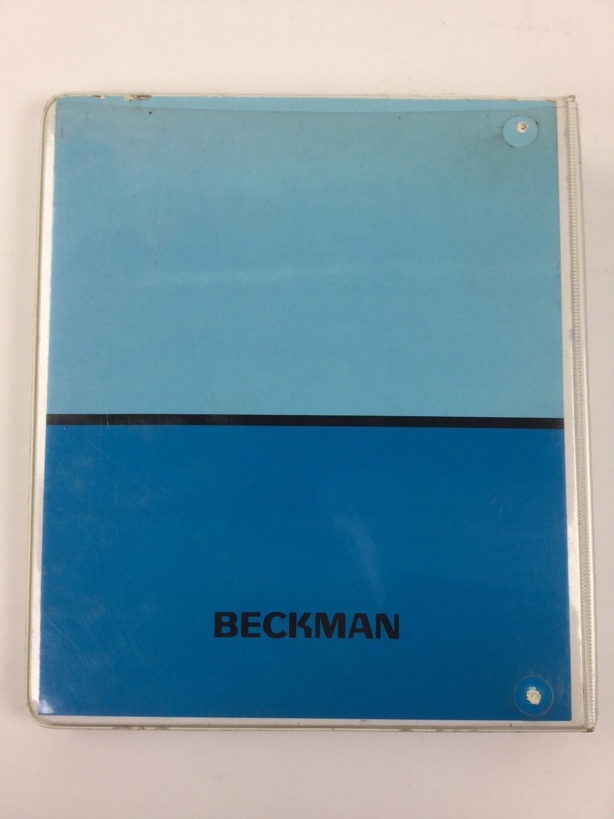 Beckman Appraise Data Network Patient Chartable Report Program Manual