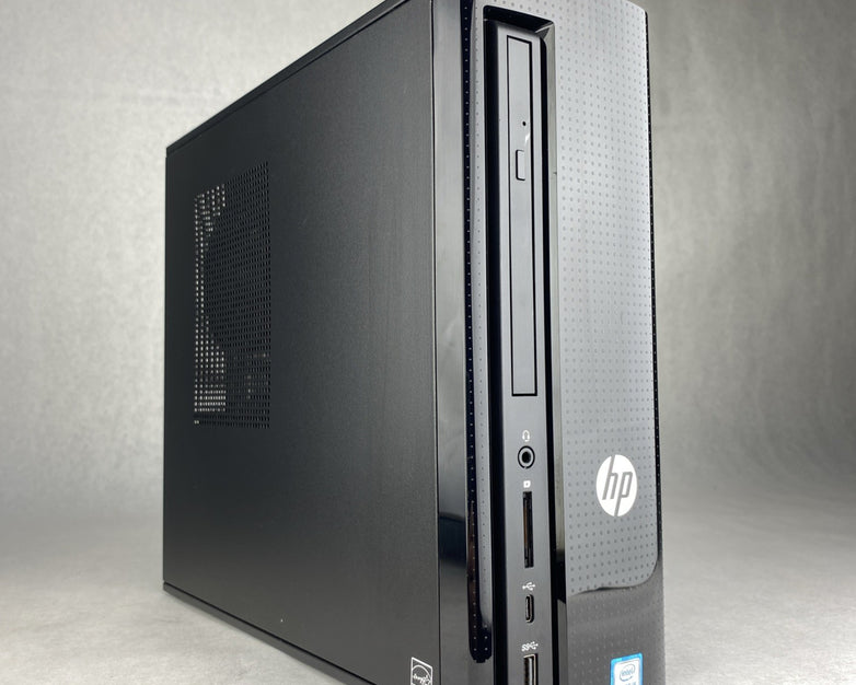 HP Slimline 270-p036 DT PC Intel i5-7400T 2.40GHz 1x8GB RAM WiFi No HDD OS