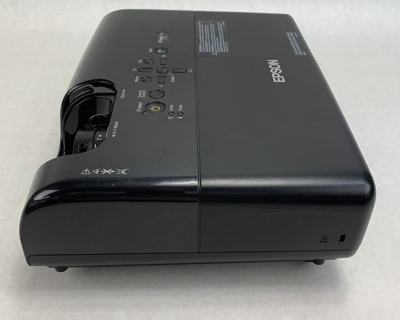 Epson EMP-X5 PowerLite 77c LCD Lamp Projector 1187 Lamp Hours No Remote