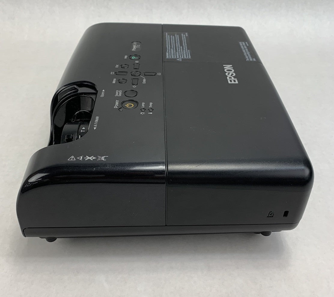 Epson EMP-X5 PowerLite 77c LCD Lamp Projector 1187 Lamp Hours No Remote3