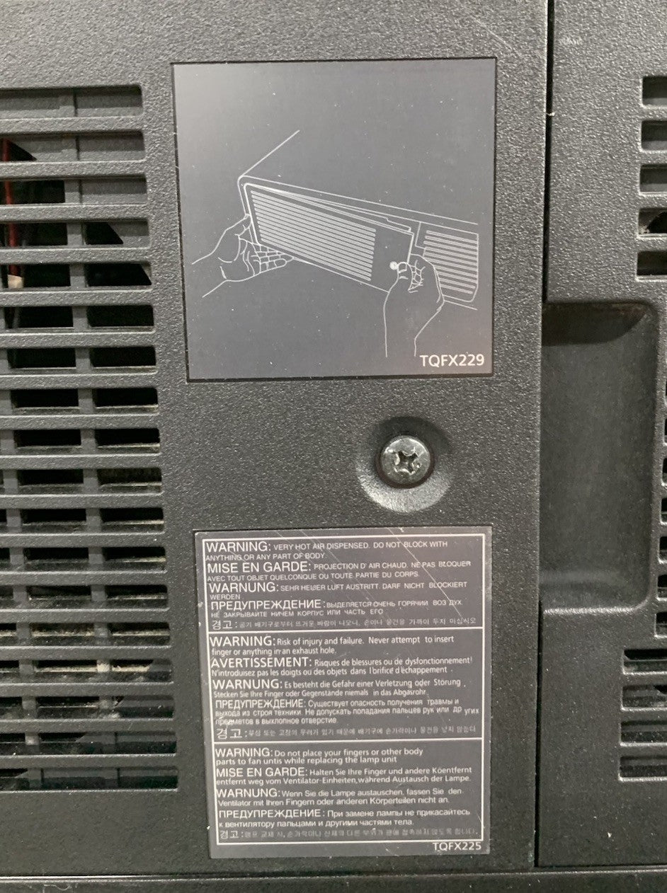 Panasonic PT-DZ10KU WUXGA DLP Lamp Projector 3077 H - Tested No Lens No Remote4