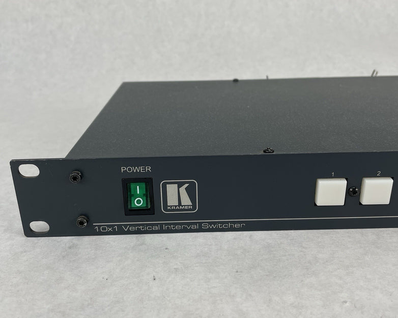 Kramer 10X1 Vertical Interval Composite Video & Balanced Stereo Switcher VS-1011