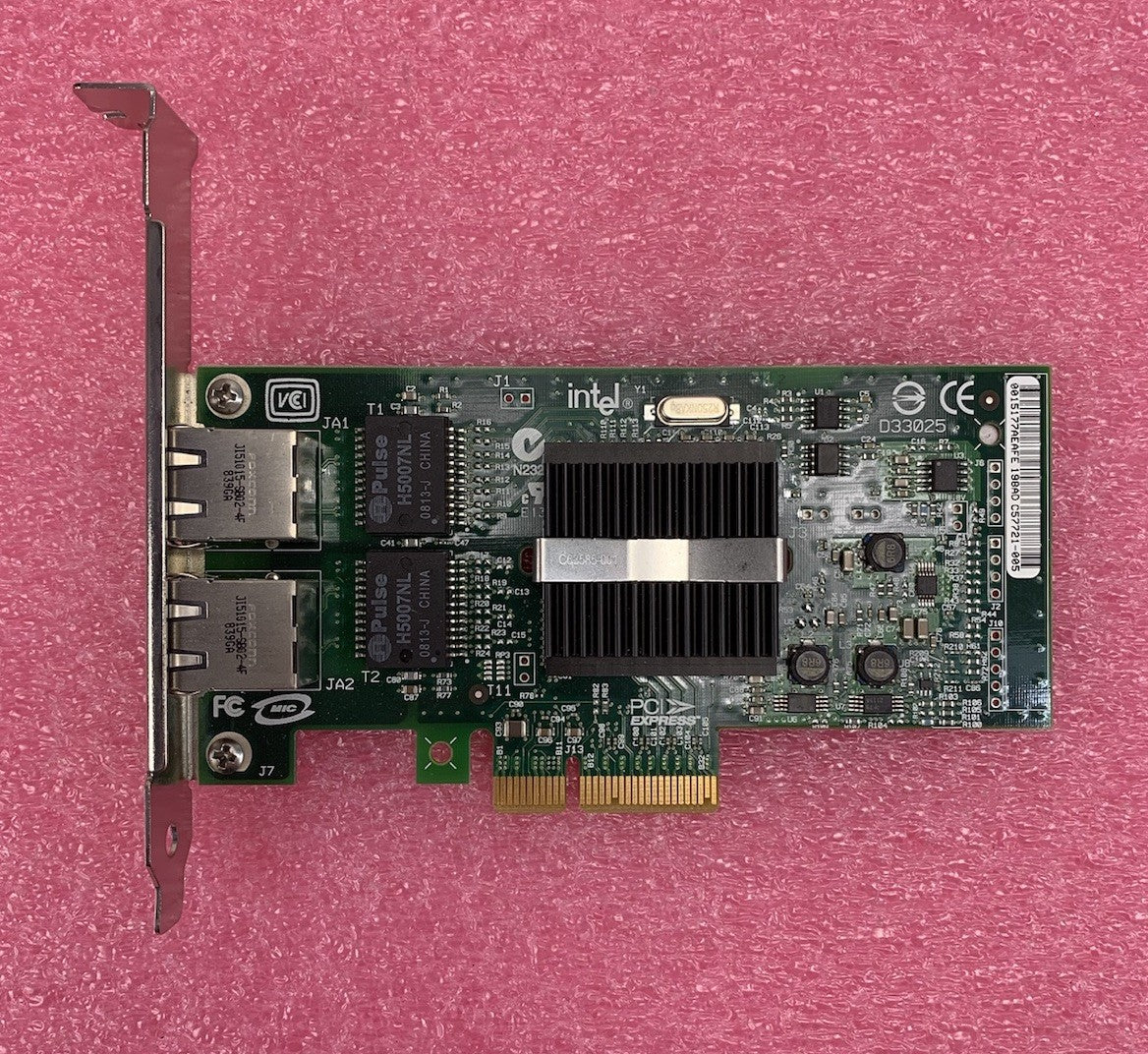 Intel Pro CPU-D33682 LAN Card (Lot of 3)
