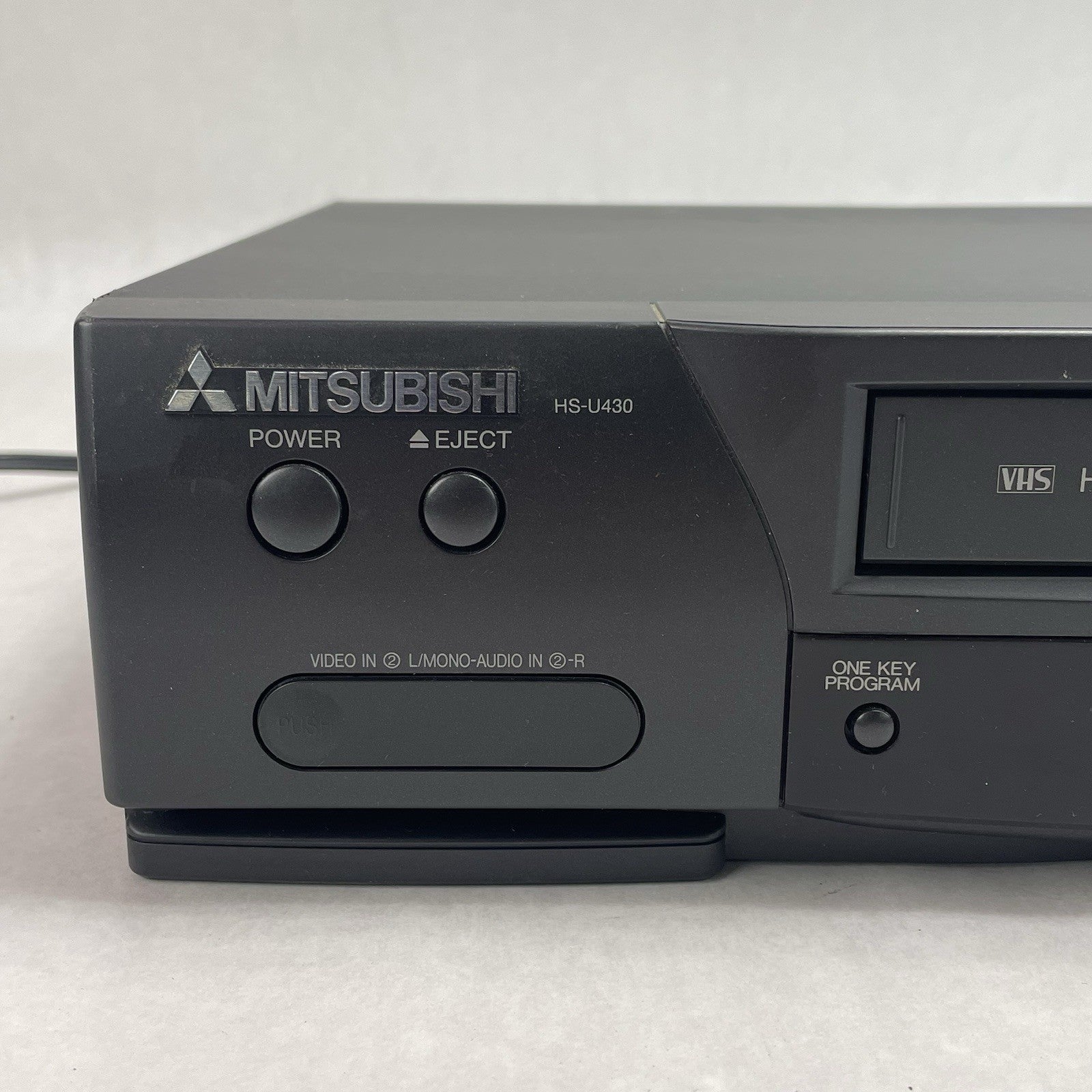 Mitsubishi HS-U430 VCR VHS Hi-Fi Stereo Recorder3