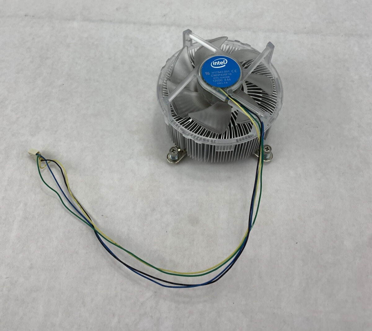 Intel H17543-001 CPU Cooler 12VDC 0.6A