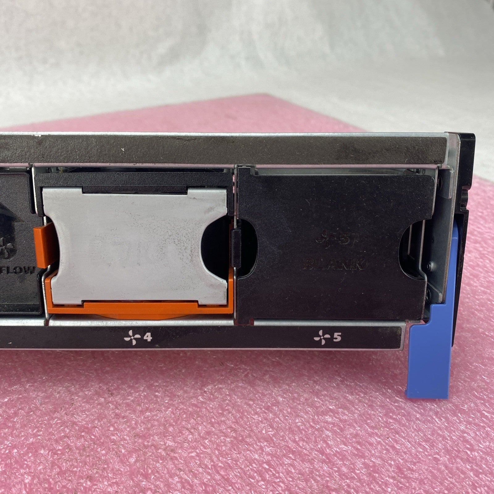 Dell R710 GY080 Power Edge 5 Cooling Fan Slots Missing 1 Fan Untested2