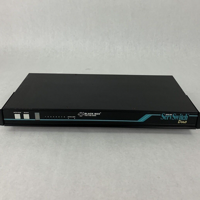 Black Box ServSwitch Duo IPC 8-Port KV6108SA-R2 Tested