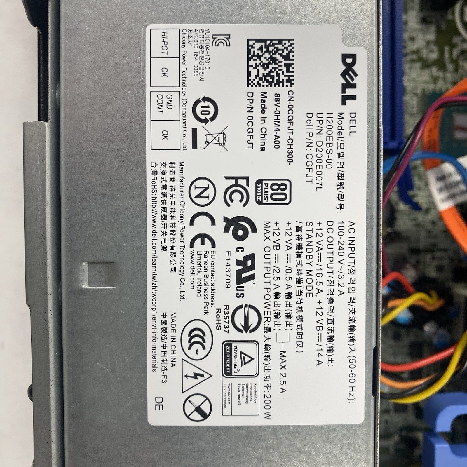 Dell OptiPlex 5060 SFF Intel Core i5-8600 3.1GHz 8GB RAM No HDD No OS