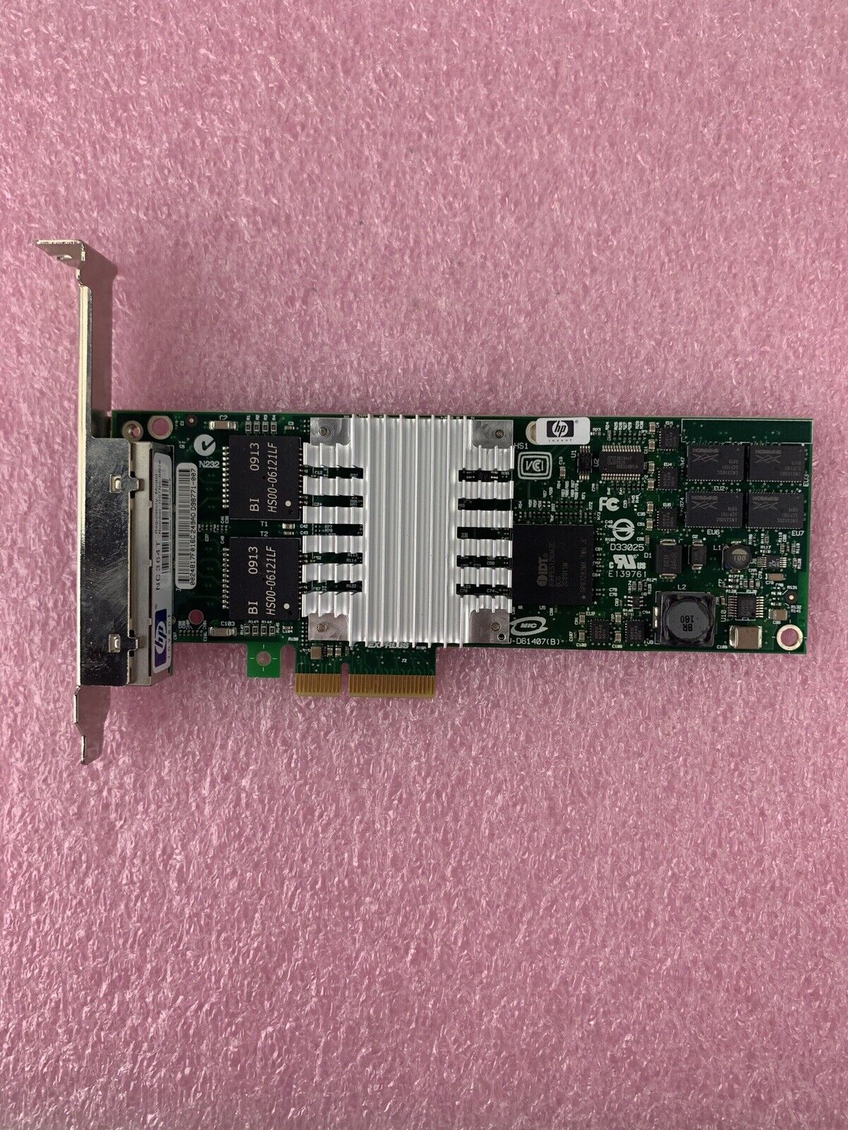 HP Quad Port Server Adapter PCI-E 435506-003 HSTNS-BN26 Tested