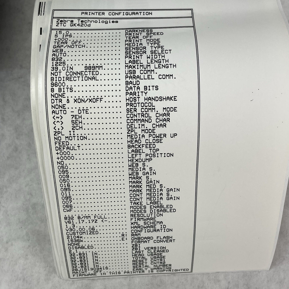 Zebra GK420d Direct‑Thermal 4" Desktop Label Printer Tested7