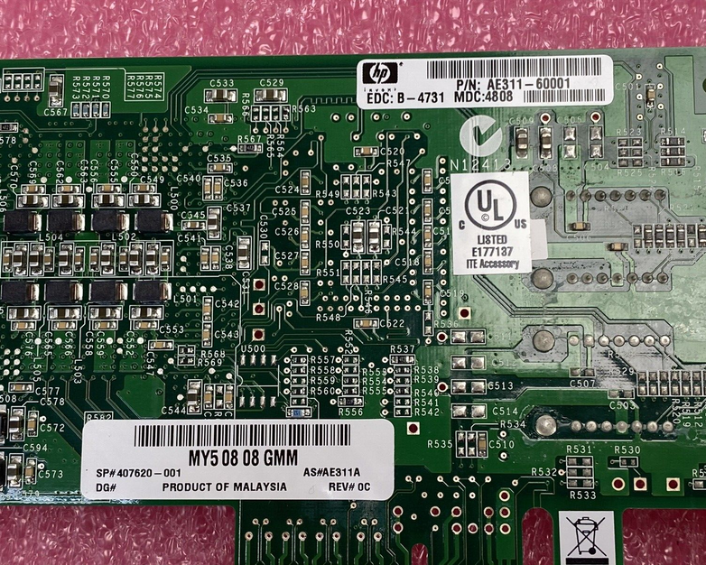 Lot of 3 Qlogic QLE2460-HP PX2510401-11 H 4Gb Single Port Fibre Channel PCIe