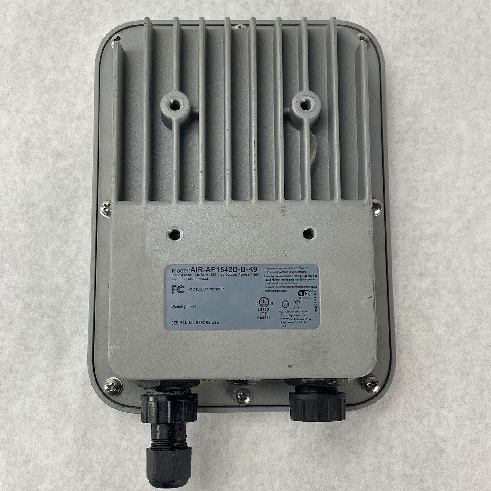 Cisco AIR-AP1542D-B-K9  Aironet Wireless Access Point Point Tested & Reset9