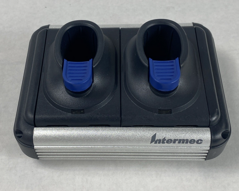 Intermec AC6 852-907-001 12V 1.2A 2-Bay Battery Charger No AC Adapter