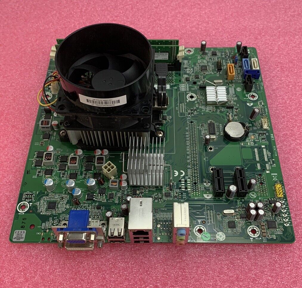 HP s5610f SFF Motherboard AMD Athlon x2 250 3GHz 4GB RAM w/Shield
