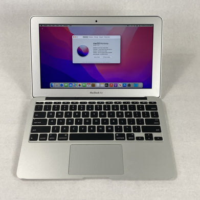 Apple MacBook Air A1465 2015 11" 1.6Ghz i5 4GB RAM 120GB SSD os12.7.6 304 Cycles