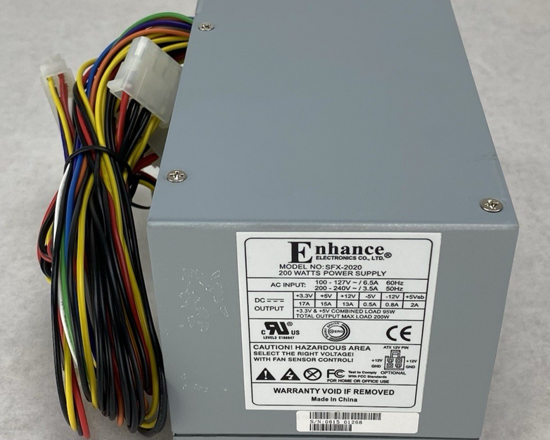 Enhance SFX-2020 200W Power Supply