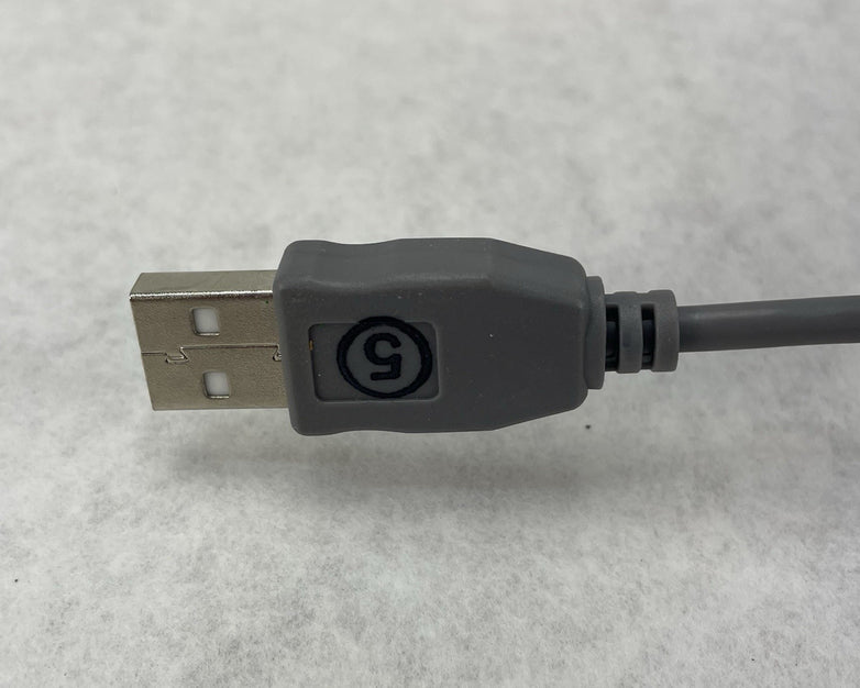 Topaz SignatureGem T-L462-HSB-R USB Signature Pad 1x5" Used Gray Cable