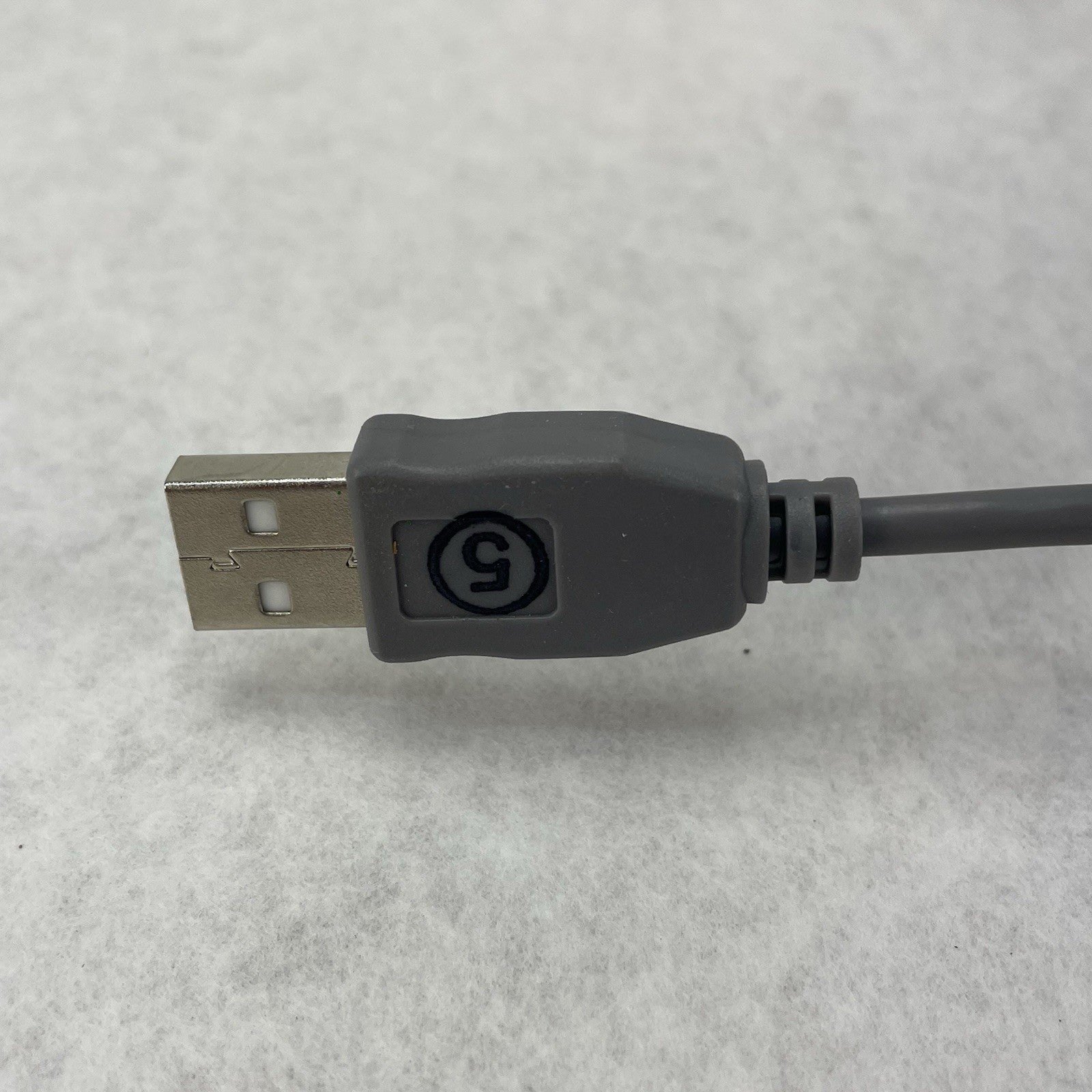 Topaz SignatureGem T-L462-HSB-R USB Signature Pad 1x5" Used Gray Cable4