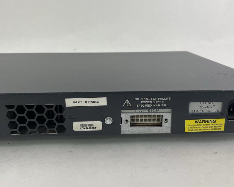 Cisco WS-C2960G-48TC-L 48-Port V01 Tested and Reset