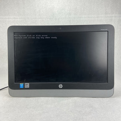 HP ProOne 400 G1 AIO Intel Core i54590T 2GHz 8GB RAM No HDD No OS No AC