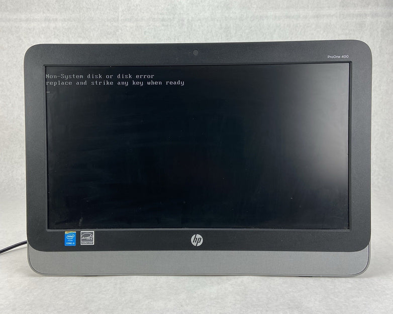 HP ProOne 400 G1 AIO Intel Core i54590T 2GHz 8GB RAM No HDD No OS No AC