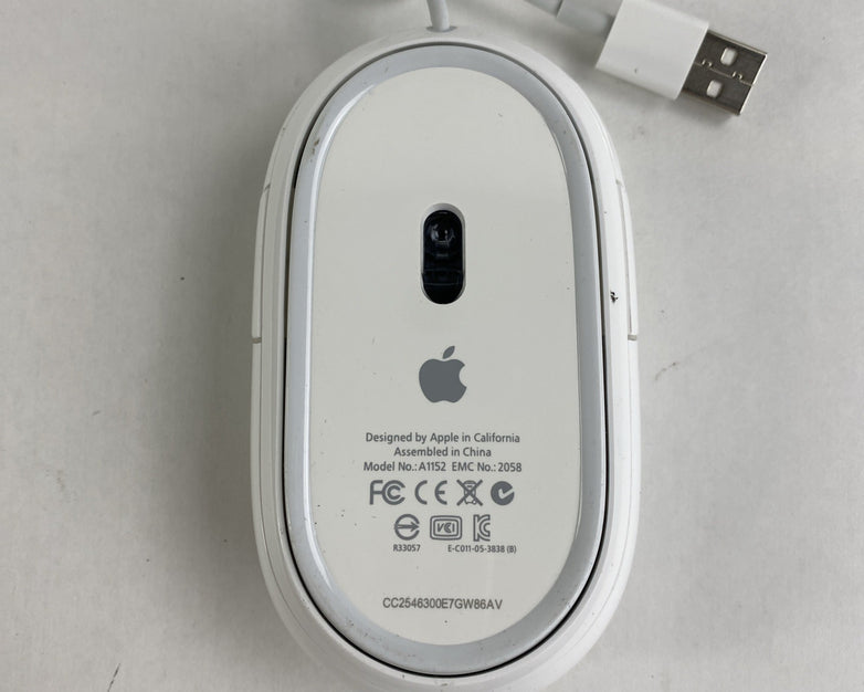 Apple A1152 USB Wired Mouse - Lot of 4