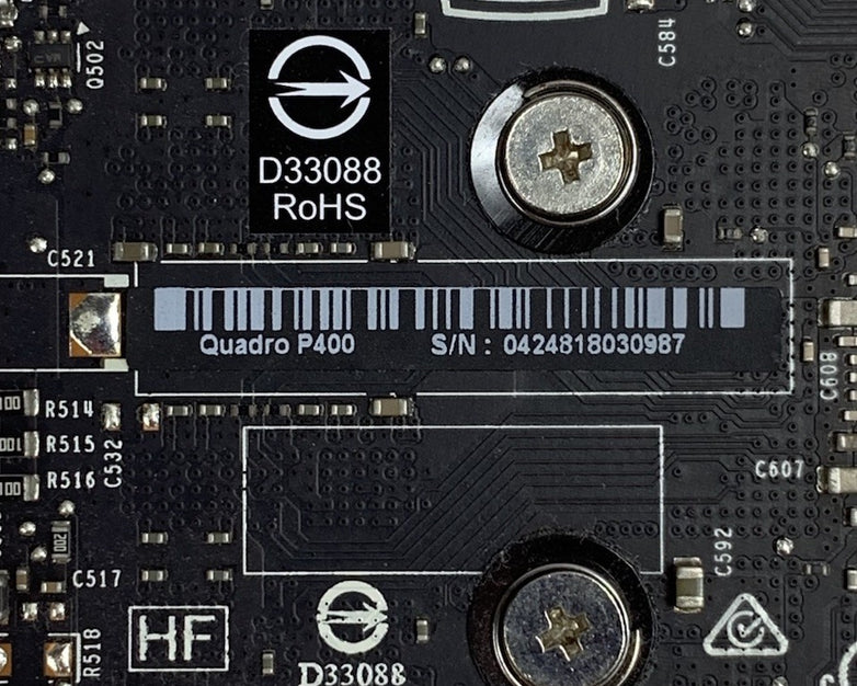 Nvidia Quadro P400 VCQP400 2GB Low Profile Video Graphics Card
