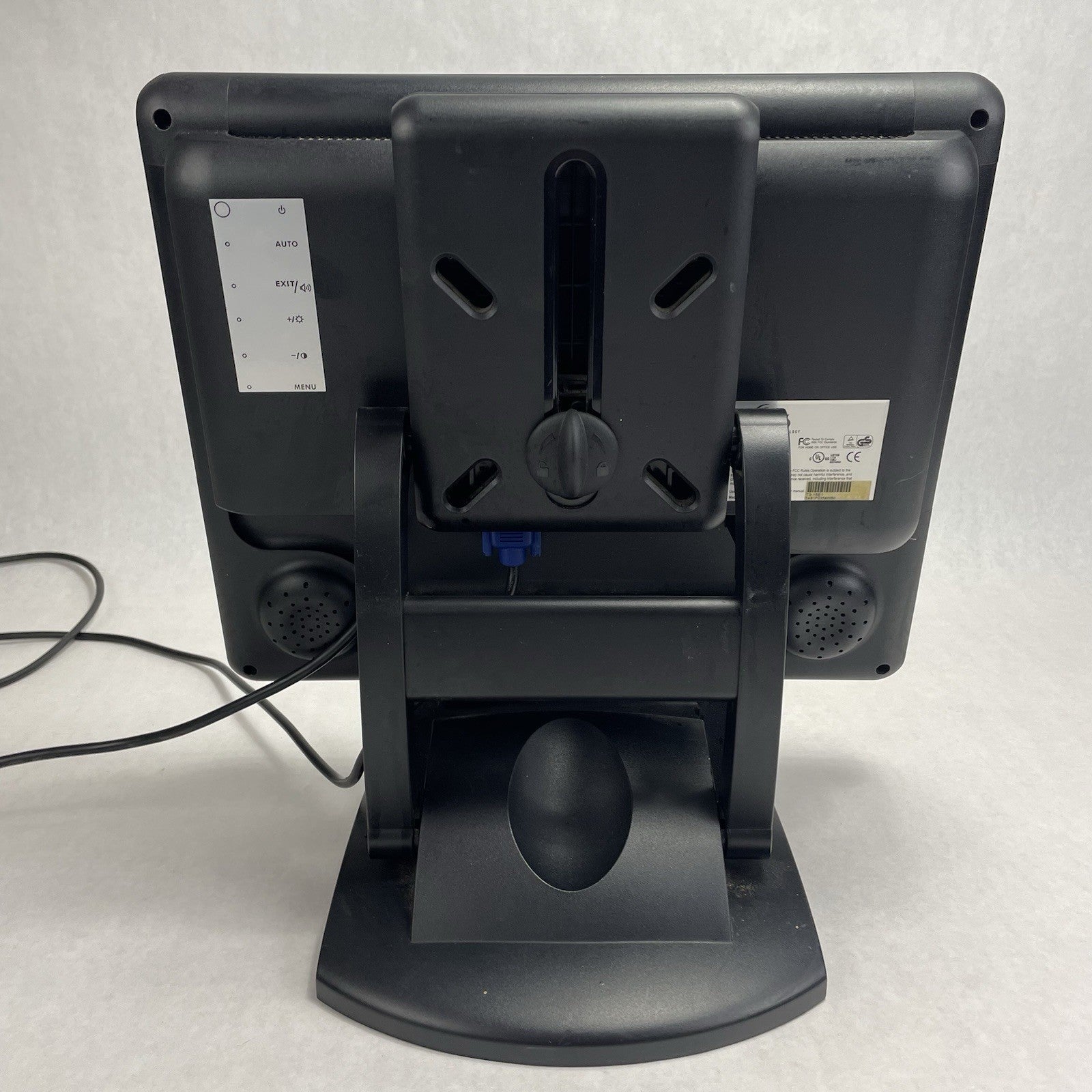 Trilogy T3-15B1 Touch Technology  Display Monitor For Parts