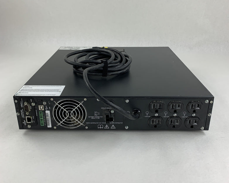 Liebert Emerson GXT3-1500RT120 UPS System Tested No Batteries No Caddy