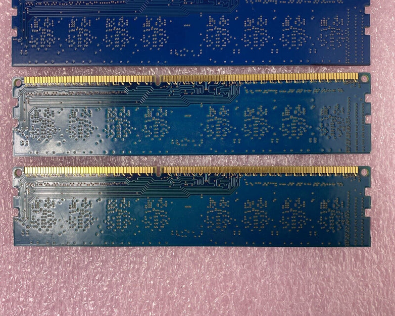 Lot( 3 ) 1GB Elpida EBJ10UE8BDF0-AE-F 1Rx8 1066MHz PC3-8500U Desktop Memory RAM