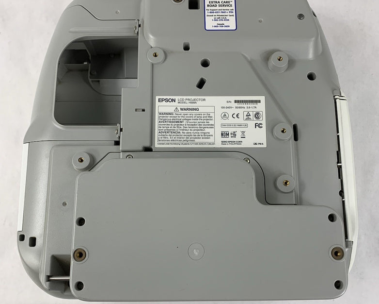Epson BrightLink 595Wi H599A LCD Lamp Projector 2791 Lamp Hours - No Remote