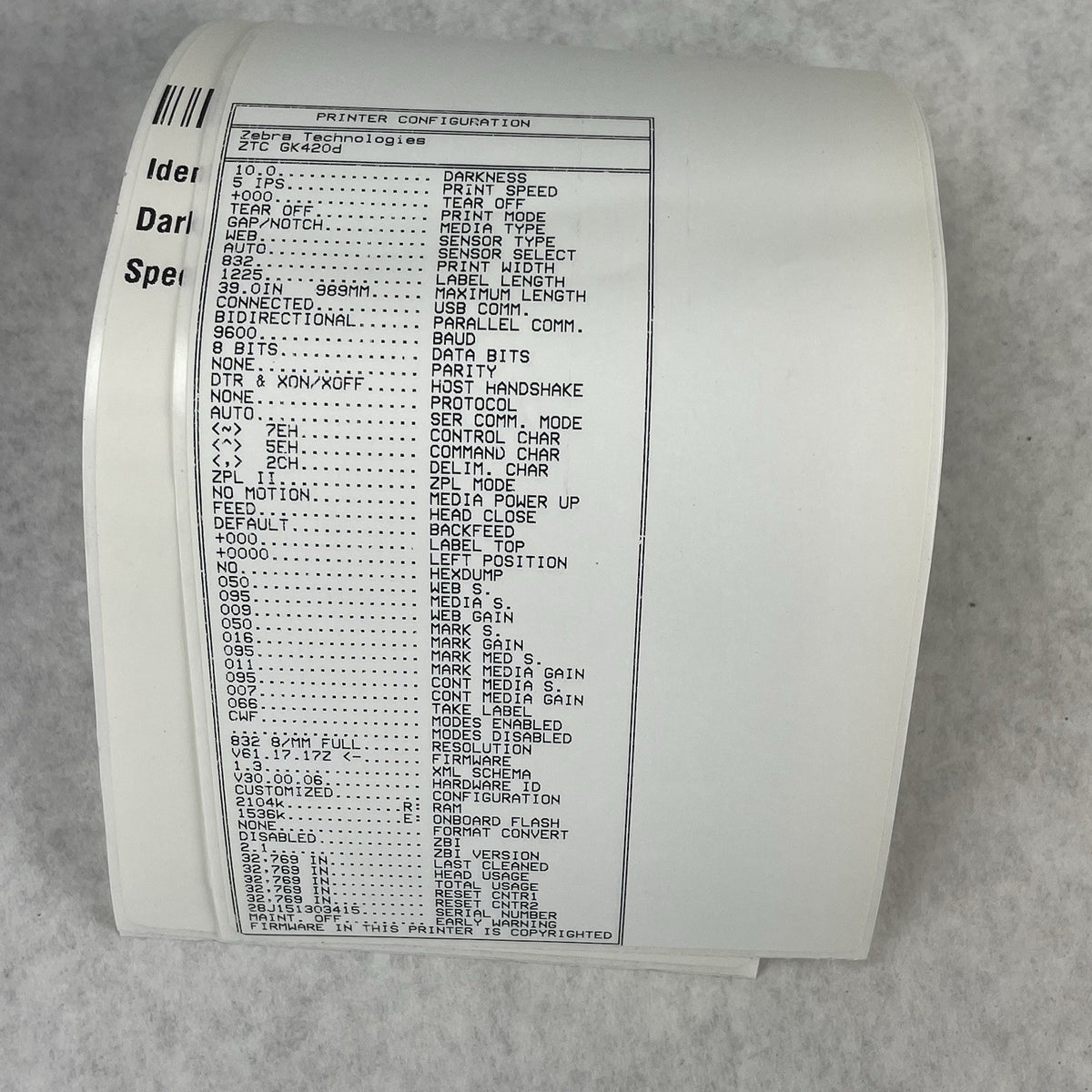 Zebra GK420d Direct‑Thermal 4" Desktop Label Printer Tested9