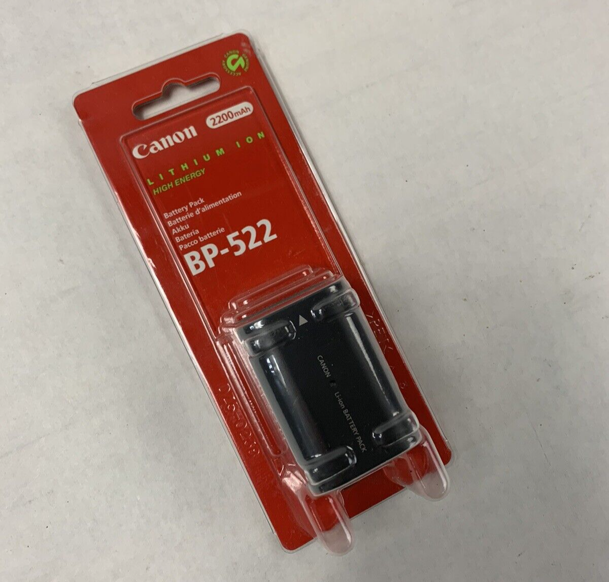 Canon BP-522 Lithium Ion Battery Pack