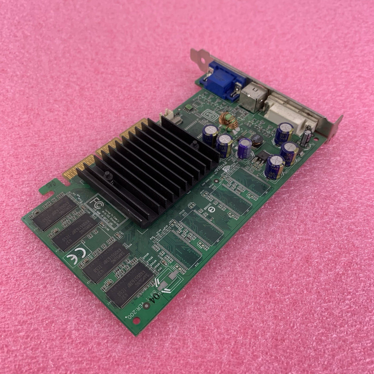 MSI MS-8911 AGP 8X Video Graphics Card - Untested0