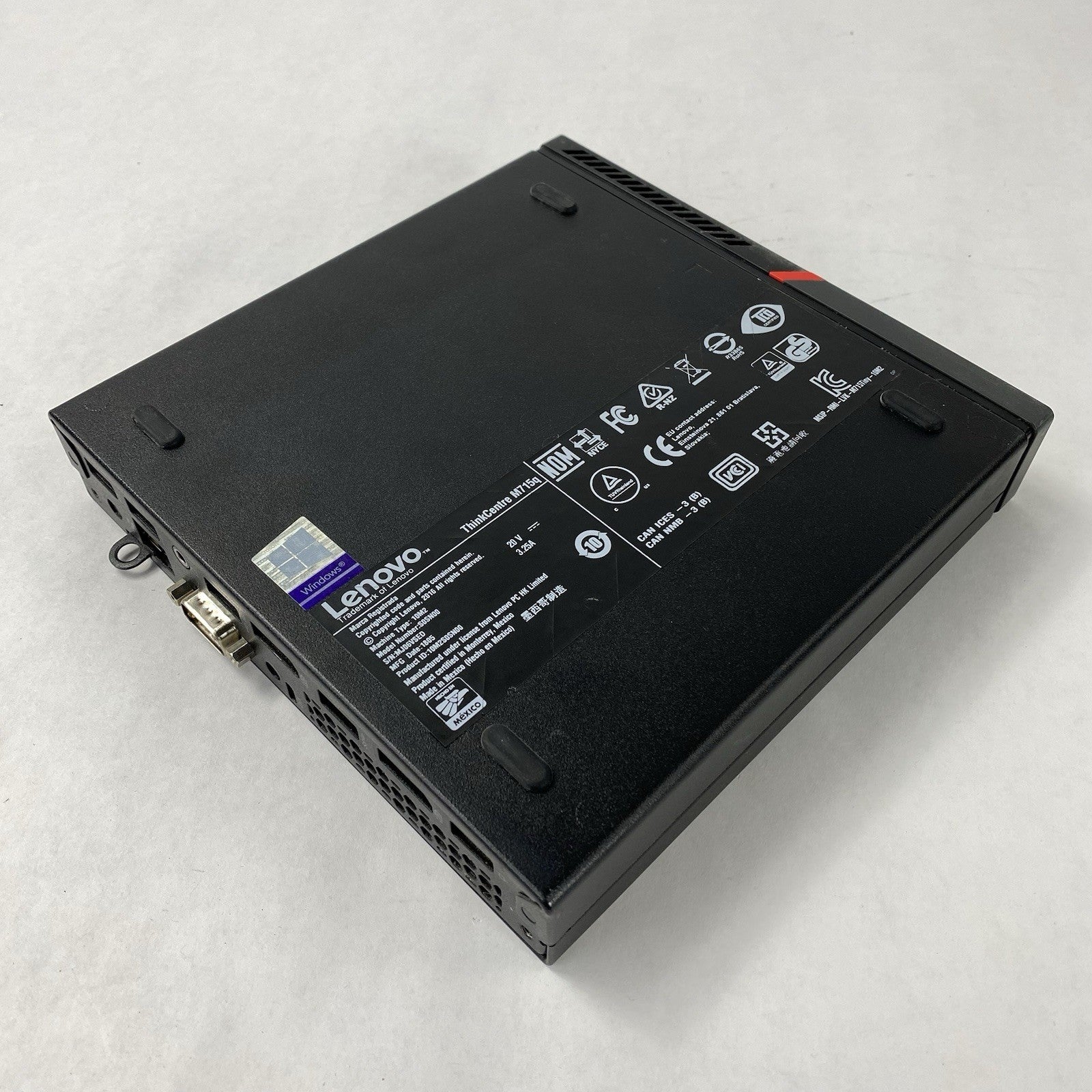 Lenovo ThinkCentre M715Q Micro AMD Pro A10-9700E 3GHz 8GB RAM No HDD/OS/AC